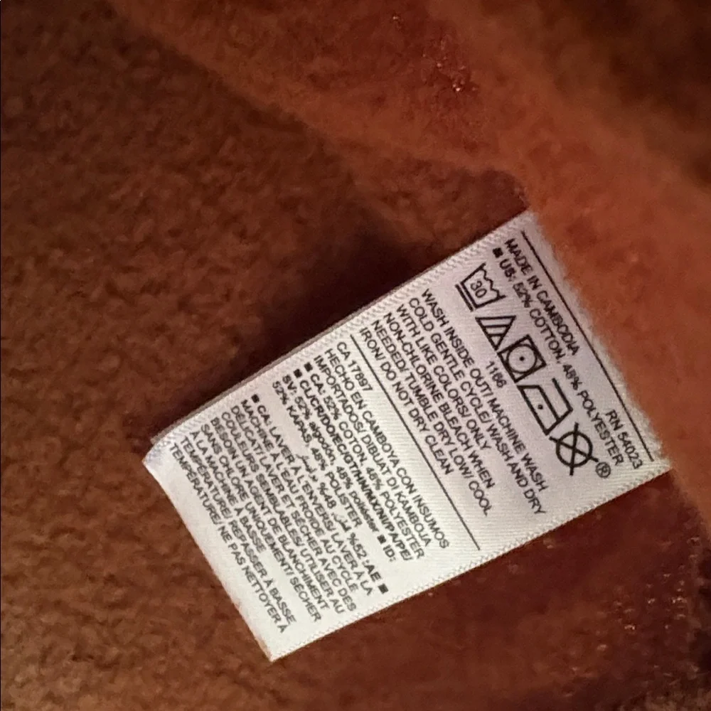Old Navy Brown Bear Face Hoodie 5t